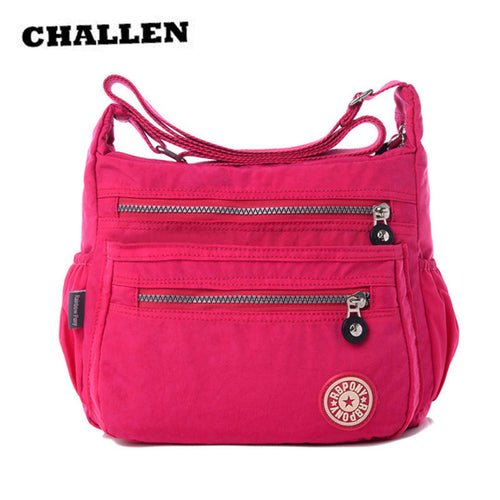Hot !!!Women Messenger Bag Nylon Women Bags Shoulder Crossbody Bags Fashion Ladies Handbags 9 color School Bags Sac A Main AC001