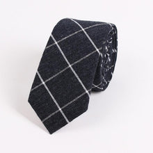 Mantieqingway Men's Suit Tie Classic Men's Plaid Necktie Formal Wear Business Bowknots Ties Male Cotton Skinny Slim Ties Cravat