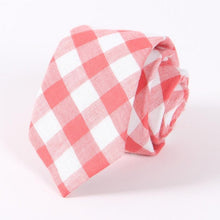 Mantieqingway Men's Suit Tie Classic Men's Plaid Necktie Formal Wear Business Bowknots Ties Male Cotton Skinny Slim Ties Cravat