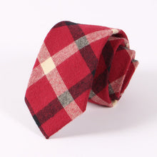 Mantieqingway Men's Suit Tie Classic Men's Plaid Necktie Formal Wear Business Bowknots Ties Male Cotton Skinny Slim Ties Cravat