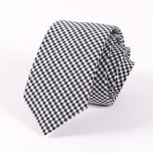 Mantieqingway Men's Suit Tie Classic Men's Plaid Necktie Formal Wear Business Bowknots Ties Male Cotton Skinny Slim Ties Cravat