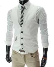 2017 New Arrival Dress Vests For Men Slim Fit Mens Suit Vest Male Waistcoat Gilet Homme Casual Sleeveless Formal Business Jacket