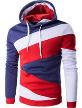2017 Hoodies Mens Male Hip Hop Male Brand Hoodie Color Stitching Sweatshirt  Suit Men Slim Fit Men Hoody XXL E5RV