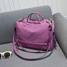 New Arrive Women Shoulder Bag Nubuck Leather Vintage Messenger Bag Motorcycle Crossbody Bags Women Bag