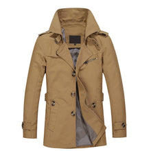 2017 New Jacket Men Fashion Design Veste Homme Formal Spring Winter Suit Coat Solid Cotton Khaki Brand Clothing M-5XL Men Jacket